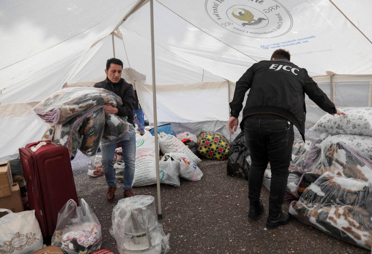L'aide d'urgence en Syrie 