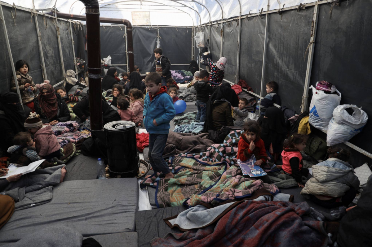 ‘For the first time in my life, I feel safer in a tent’