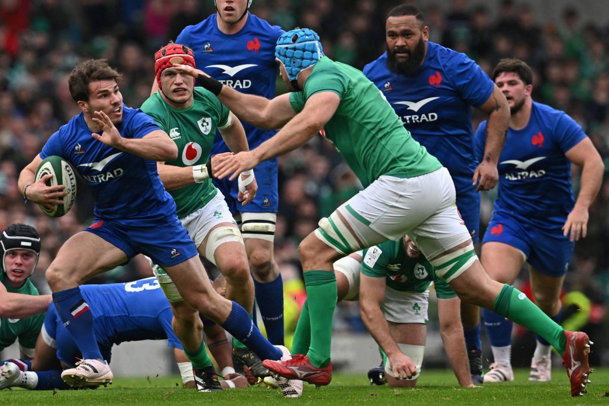 Le XV de France stoppé net en Irlande