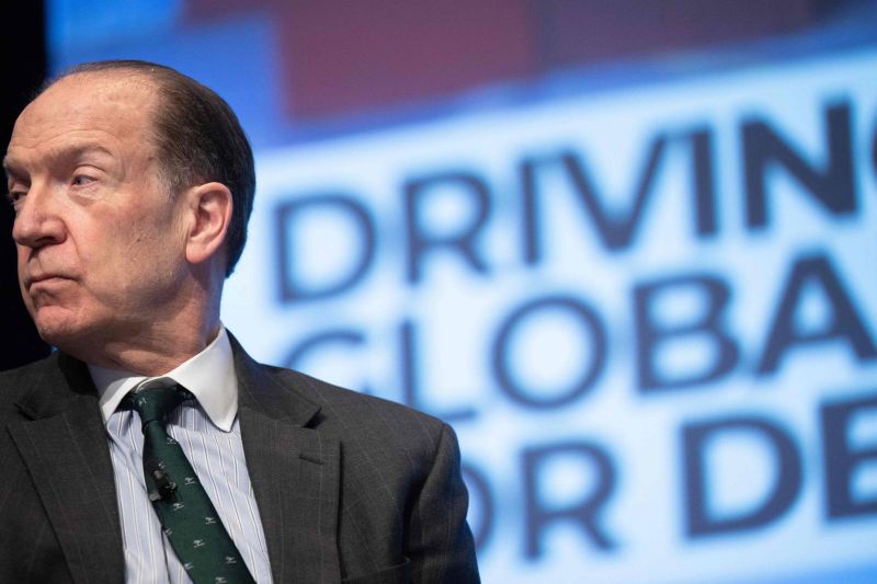 Le président de la Banque mondiale David Malpass annonce sa démission prochaine
