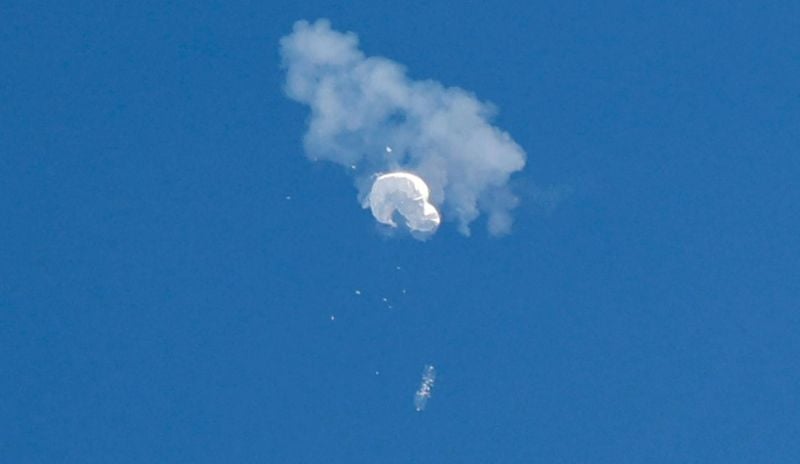 Les derniers débris du ballon chinois collectés sur la côte américaine
