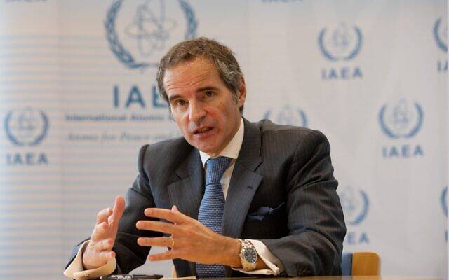 IAEA's Grossi to visit Iran on Friday