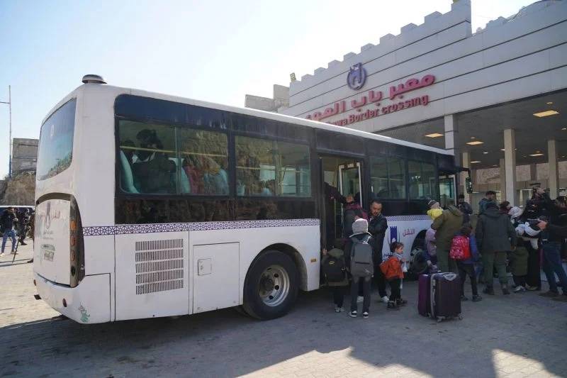 Through Bab al-Hawa, it's a painful return home for Syrian survivors Through Bab al-Hawa, it's a painful return home for Syrian survivors