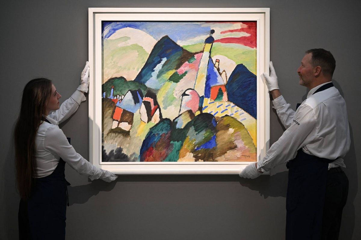 Un Kandinsky parmi des œuvres remarquables bientôt aux enchères à Londres