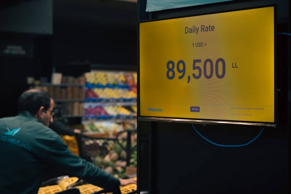 « Dollar ou livre libanaise, c’est la même chose, les prix sont toujours aussi élevés »