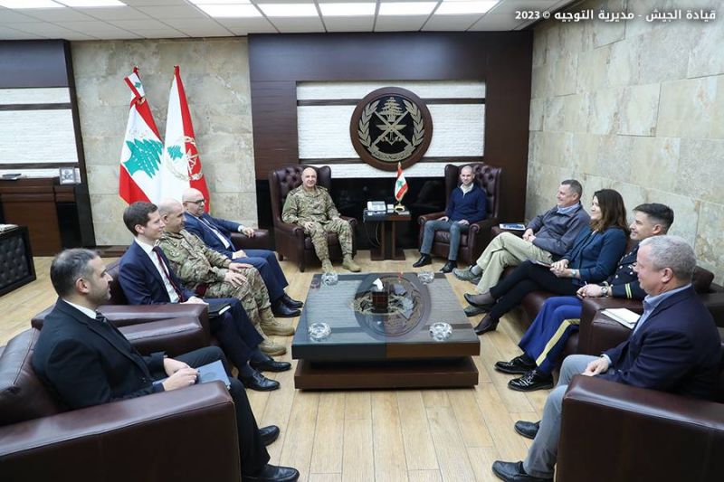 Joseph Aoun praises 'essential' US role in supporting the Lebanese Army