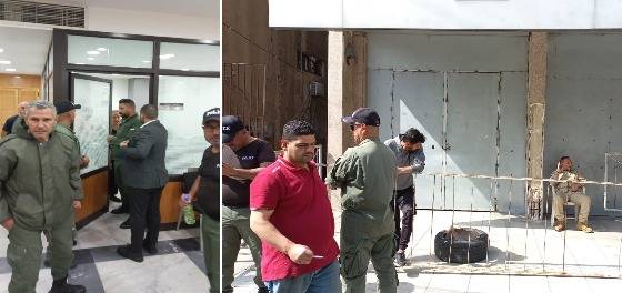 Municipal police officers briefly 'barge into' SGBL bank in Sour demanding salaries