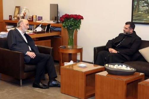 Bishop Bou Najm meets with Geagea amid dialogue over new president