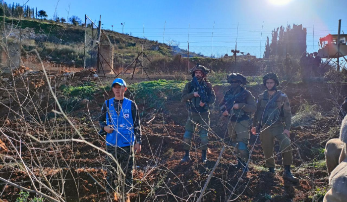 Two flare launchers fall on houses in South Lebanon village