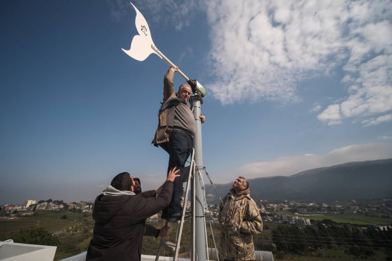 State power isn't keeping the lights on in Akkar. Can rooftop wind turbines take over?