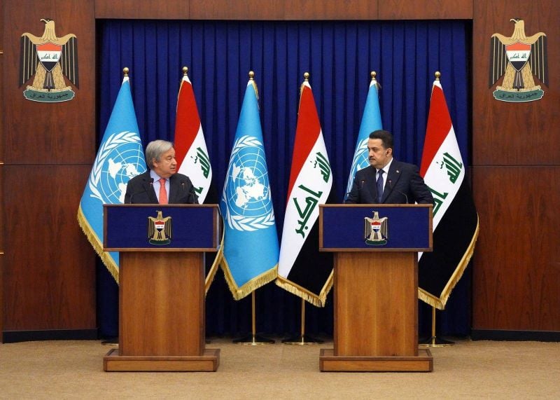 Guterres appelle à « briser les cycles de l’instabilité » en Irak