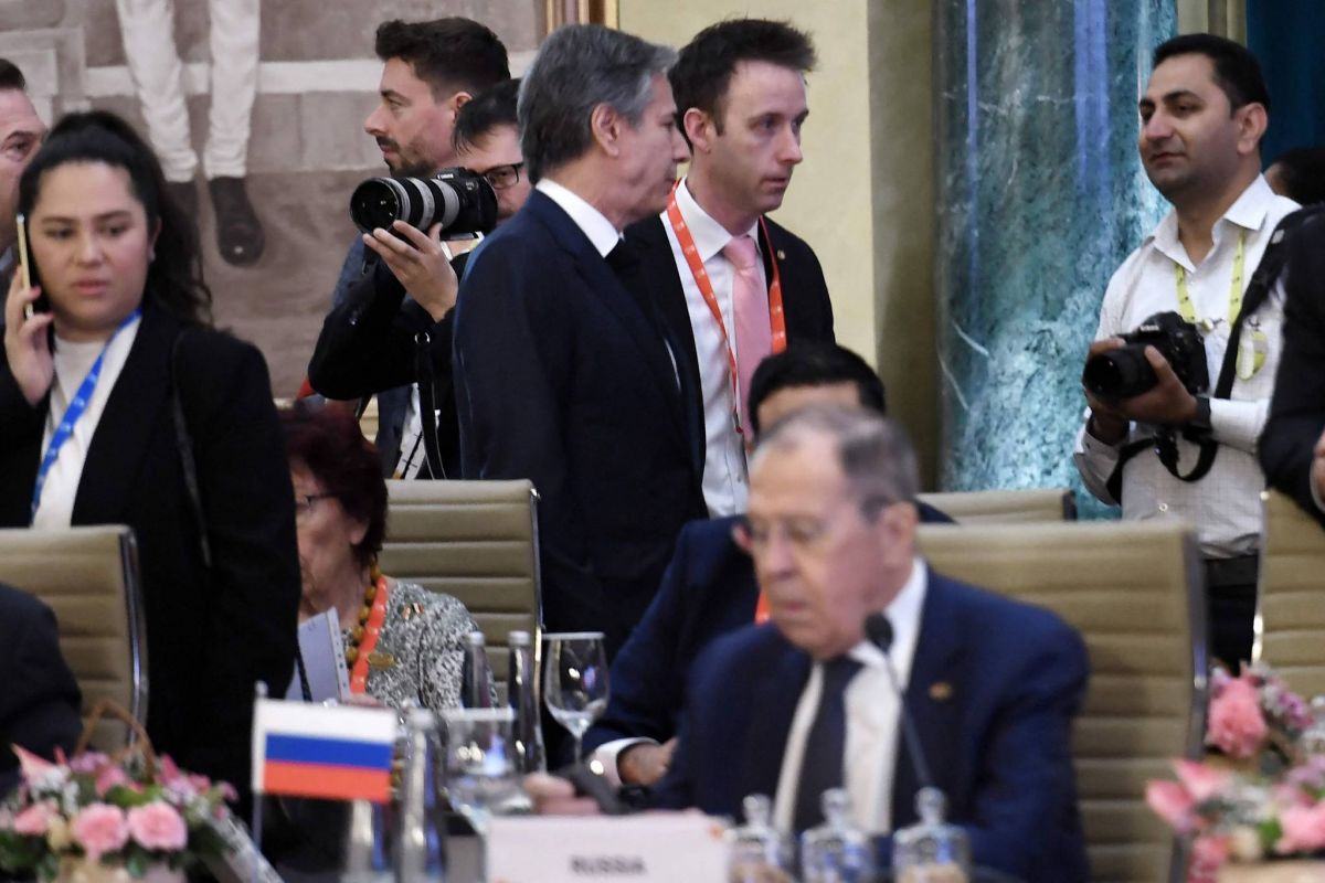 Première rencontre depuis la guerre en Ukraine entre Blinken et Lavrov