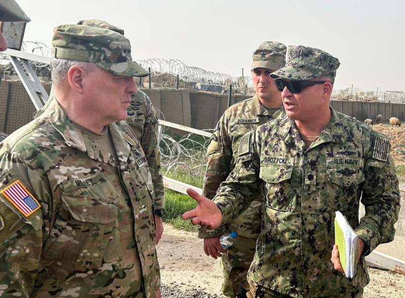 Syria mission worth the risk, top US general says after rare visit
