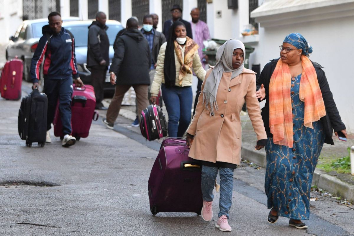 Des centaines de migrants rapatriés en Afrique subsaharienne