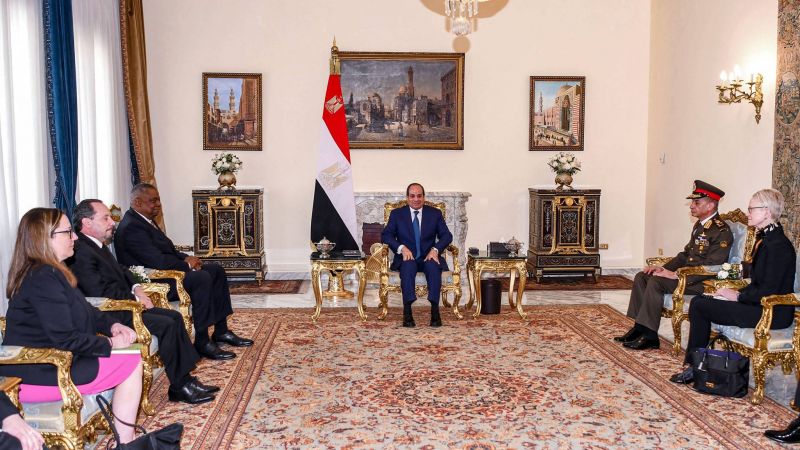 Le chef du Pentagone et le président Sissi réaffirment les liens militaires USA-Egypte