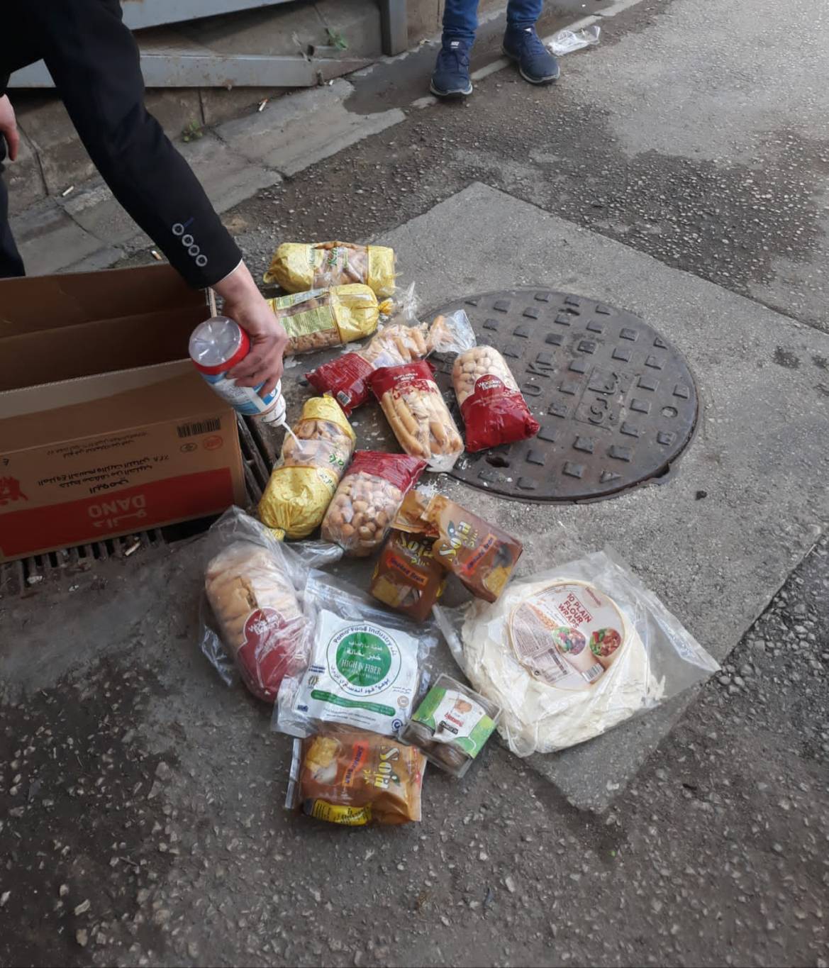 Expired food products seized in Tripoli Expired food products seized in Tripoli