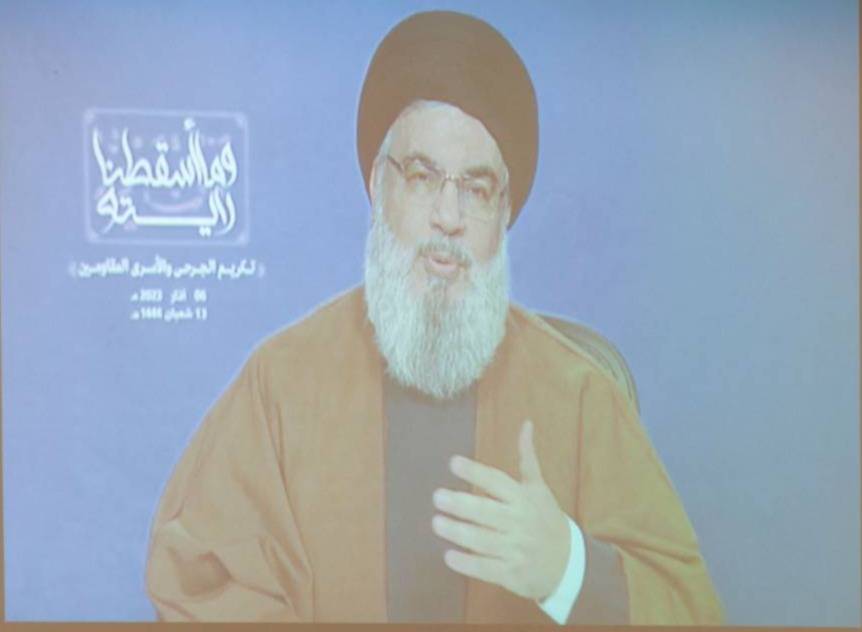 Nasrallah: Frangieh is the candidate we 'support,' no plan B Nasrallah: Frangieh is the candidate we 'support,' no plan B