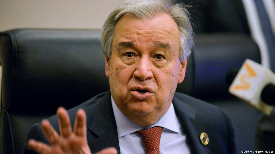 Guterres urges all parties in Lebanon to show leadership and flexibility Guterres urges all parties in Lebanon to show leadership and flexibility