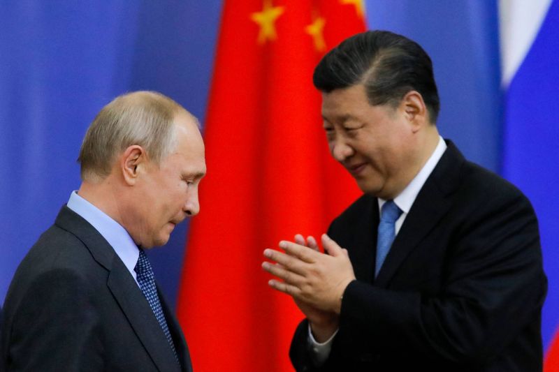 Poutine et Xi discutent du plan de paix chinois, Washington 