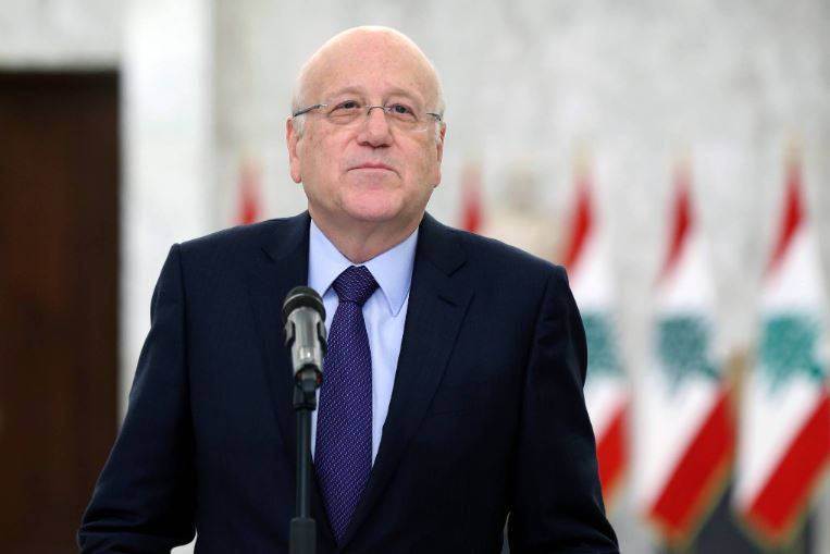 Mikati calls for a legislative session after meeting with Berri