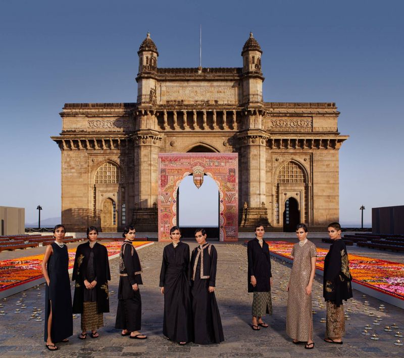 À la Porte de l’Inde, Dior émerveille l’automne à venir