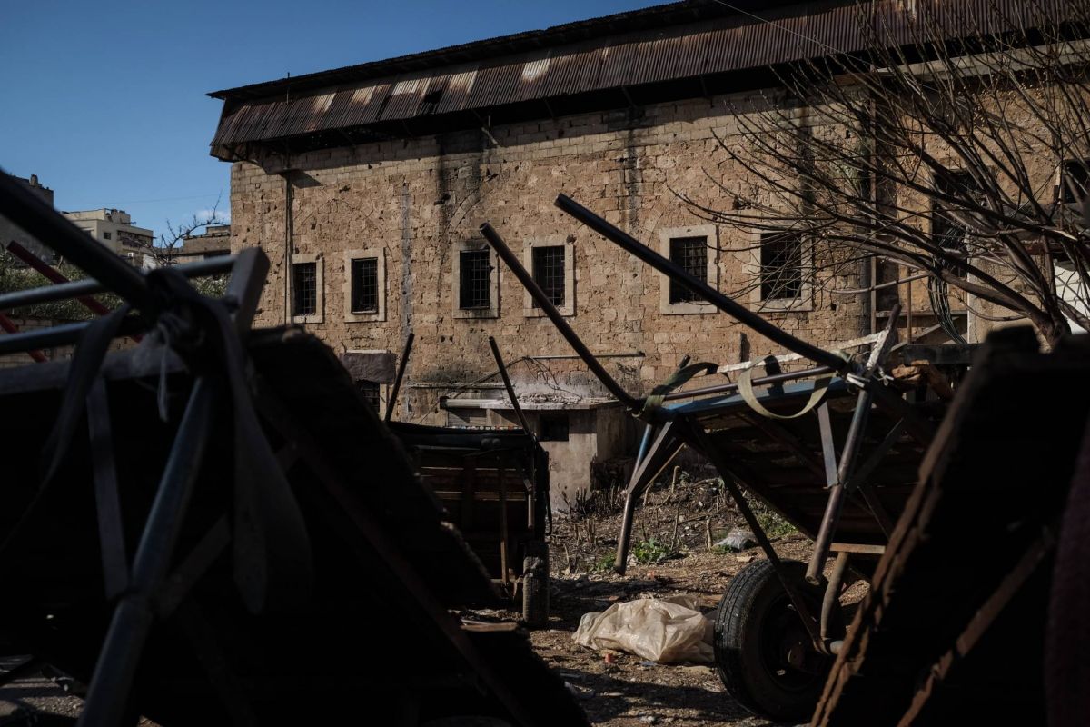 La fabrique de savon de Tripoli perpétue la tradition... tant que le bâtiment reste debout