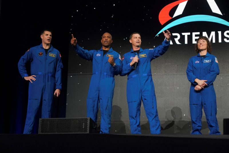 La Nasa dévoile le nom des quatre astronautes qui iront autour de la Lune en 2024