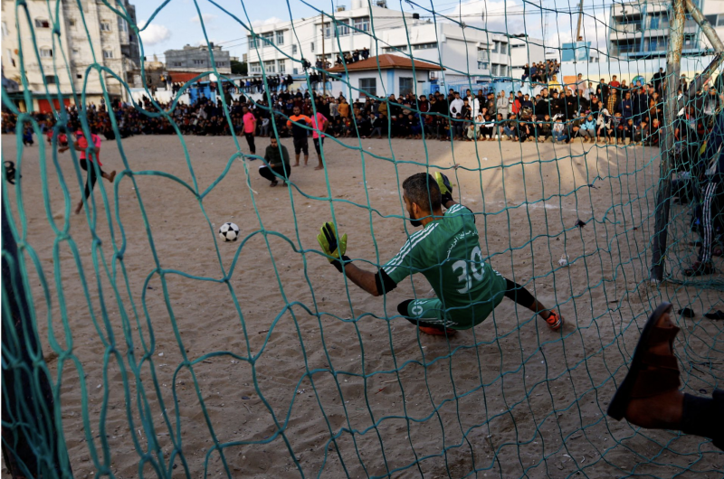 Ramadan football league brings bit of joy to Gaza refugee camp
