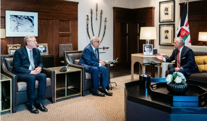 Bou Habib, Jordan's king discuss 'brotherly relations' between Amman and Beirut