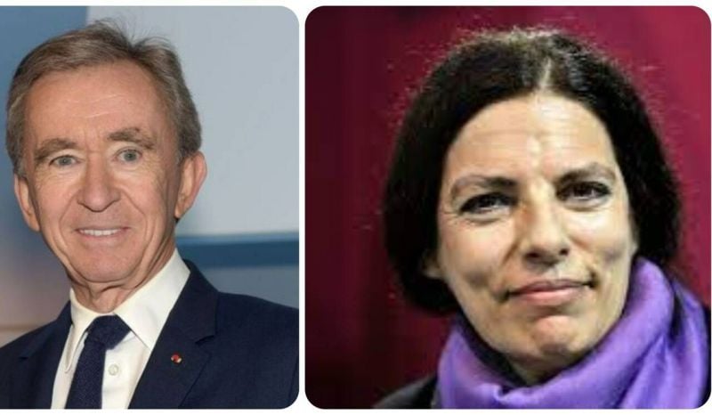 Bernard Arnault et Françoise Bettencourt Meyers, homme et femme les plus riches au monde