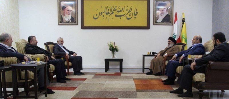Hezbollah, Hamas chiefs discuss 'readiness of the axis of resistance' against Israel