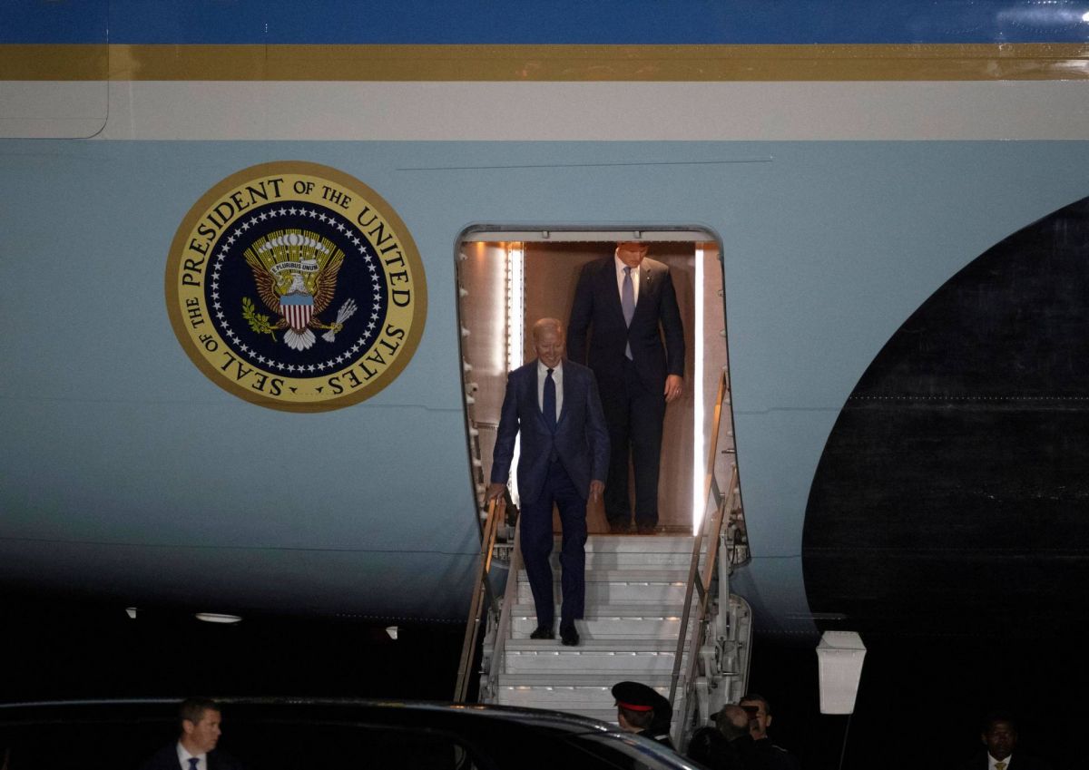 De présumées bombes artisanales trouvées avant la visite de Biden