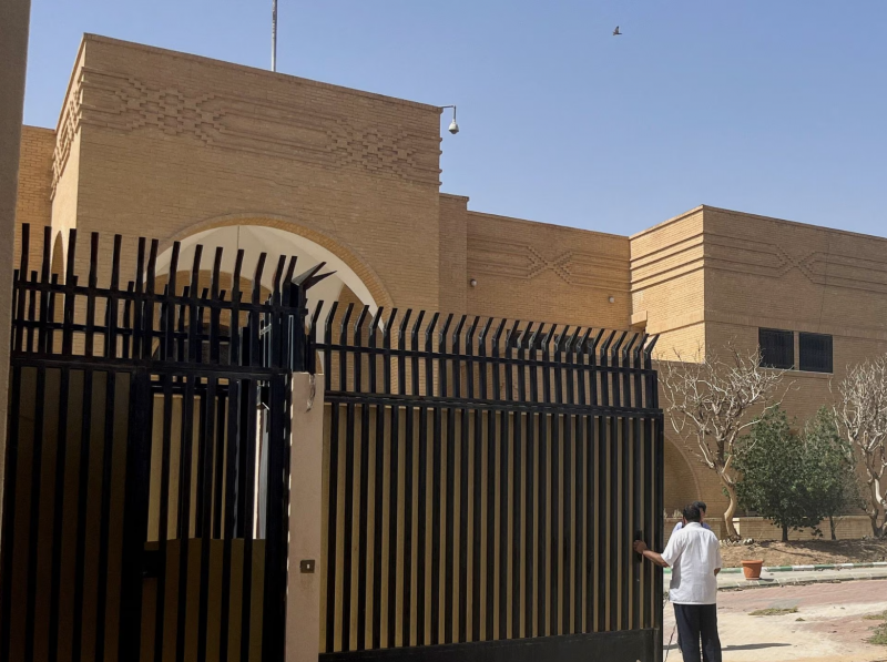 Iran's embassy in Riyadh opens gates for first time in years