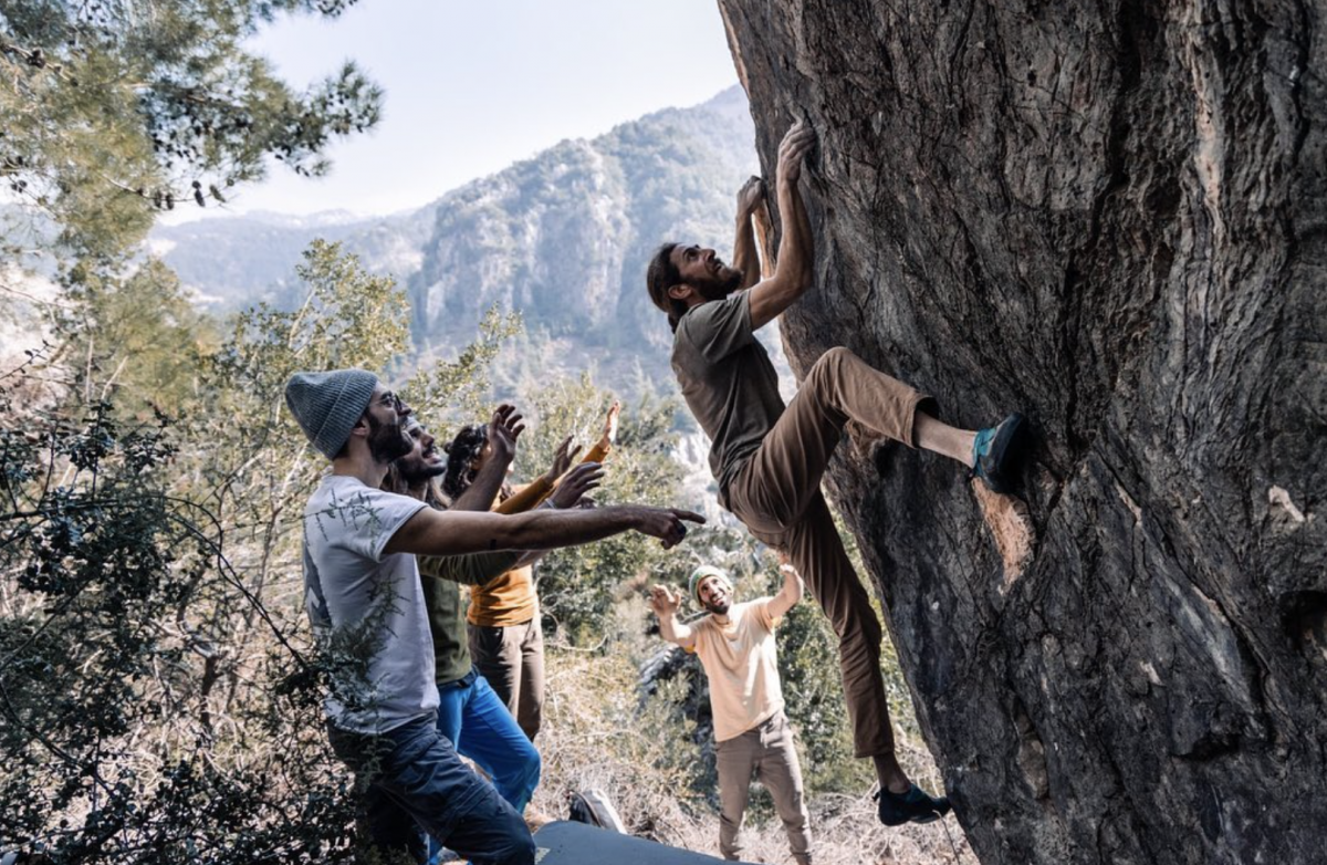 Climbing group blazes trail for bouldering in Lebanon Climbing group blazes trail for bouldering in Lebanon