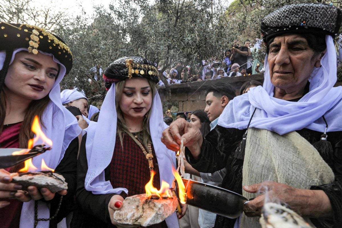 Douleur et chagrin pèsent sur les célébrations du Nouvel An yazidi en Irak
