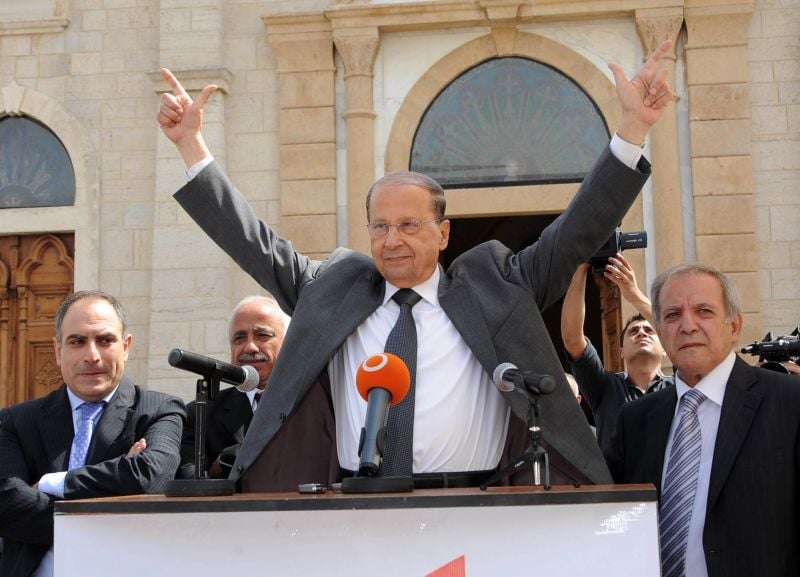 Michel Aoun : fête iranienne et... gueule de bois