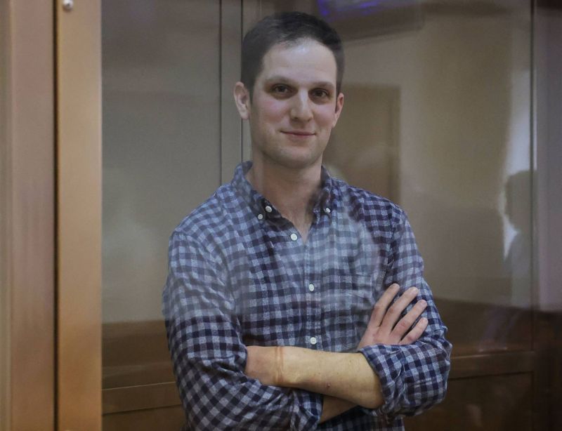 Le journaliste américain Evan Gershkovich maintenu en détention