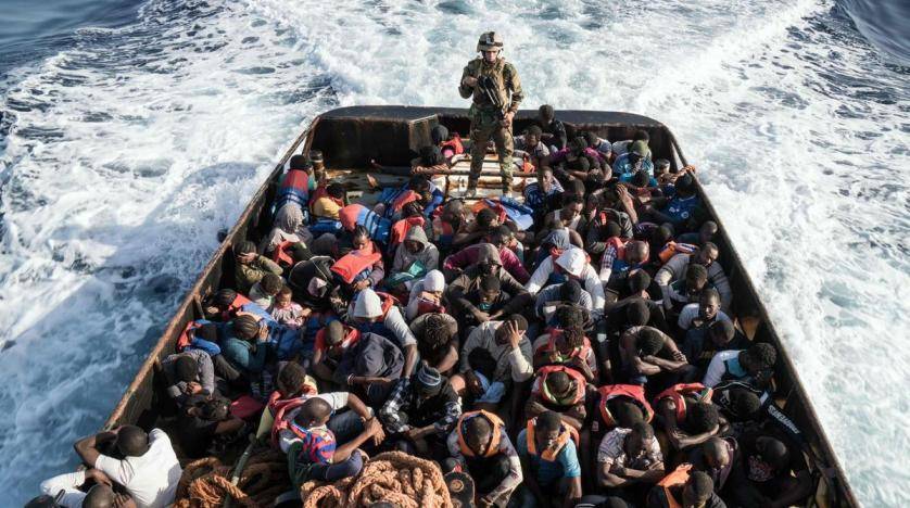 34 corps rejetés par la mer en cinq jours, d'après le Croissant Rouge