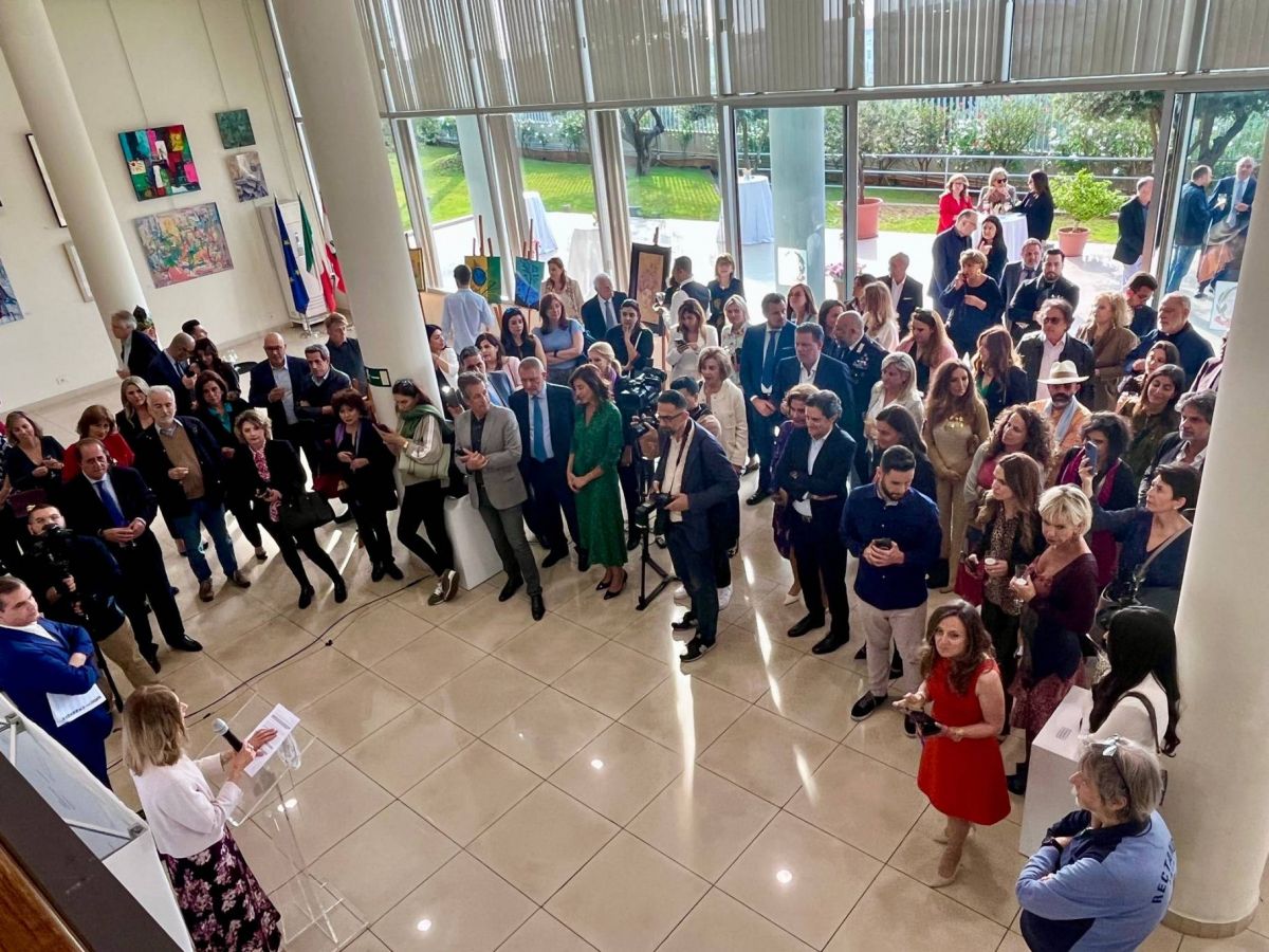 « Rotating Art », une exposition d’œuvres d’art à l’ambassade d’Italie