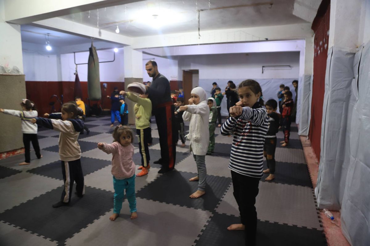Face à l’insécurité, les sports de combat se déclinent au féminin à Idleb