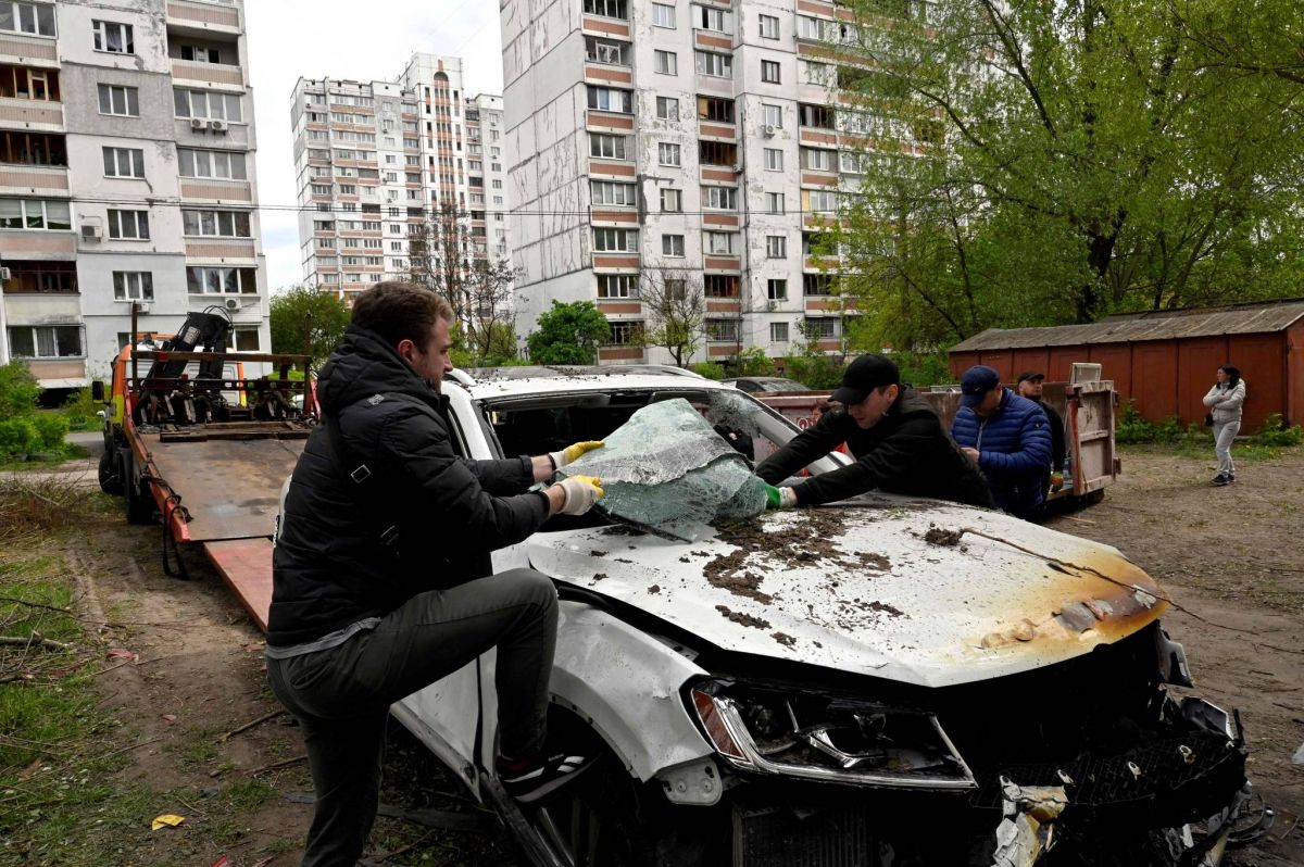 Moscou lance une attaque de drones contre l'Ukraine à la veille du 