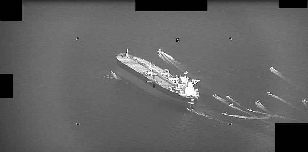 L'Iran saisit un pétrolier dans le Golfe, Washington appelle à le libérer