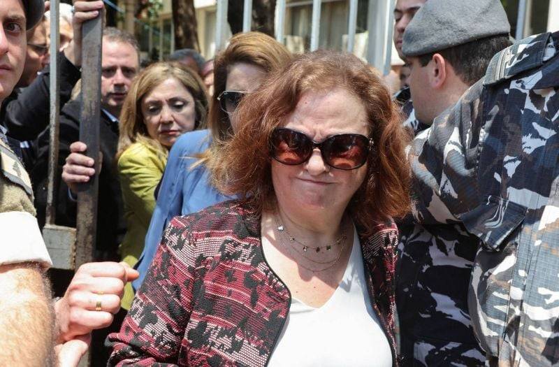 Ghada Aoun tweets: 'Free the judiciary' Ghada Aoun tweets: 'Free the judiciary'
