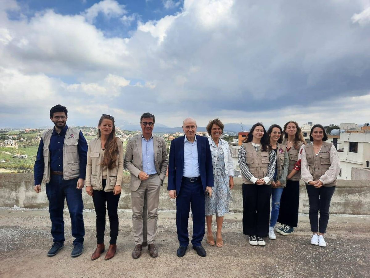 L’ambassadeur de Belgique visite l’association Amel à Khiam
