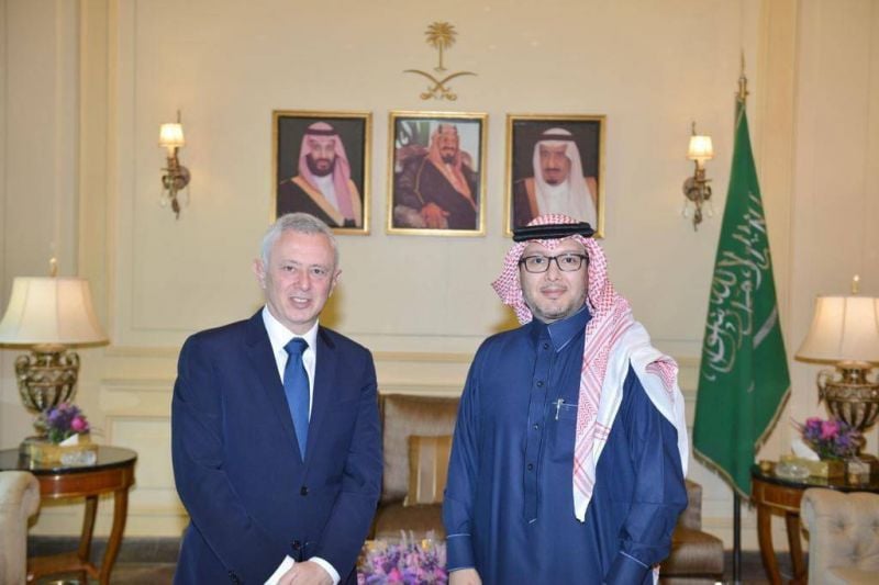 Frangié reçu par l'ambassadeur saoudien