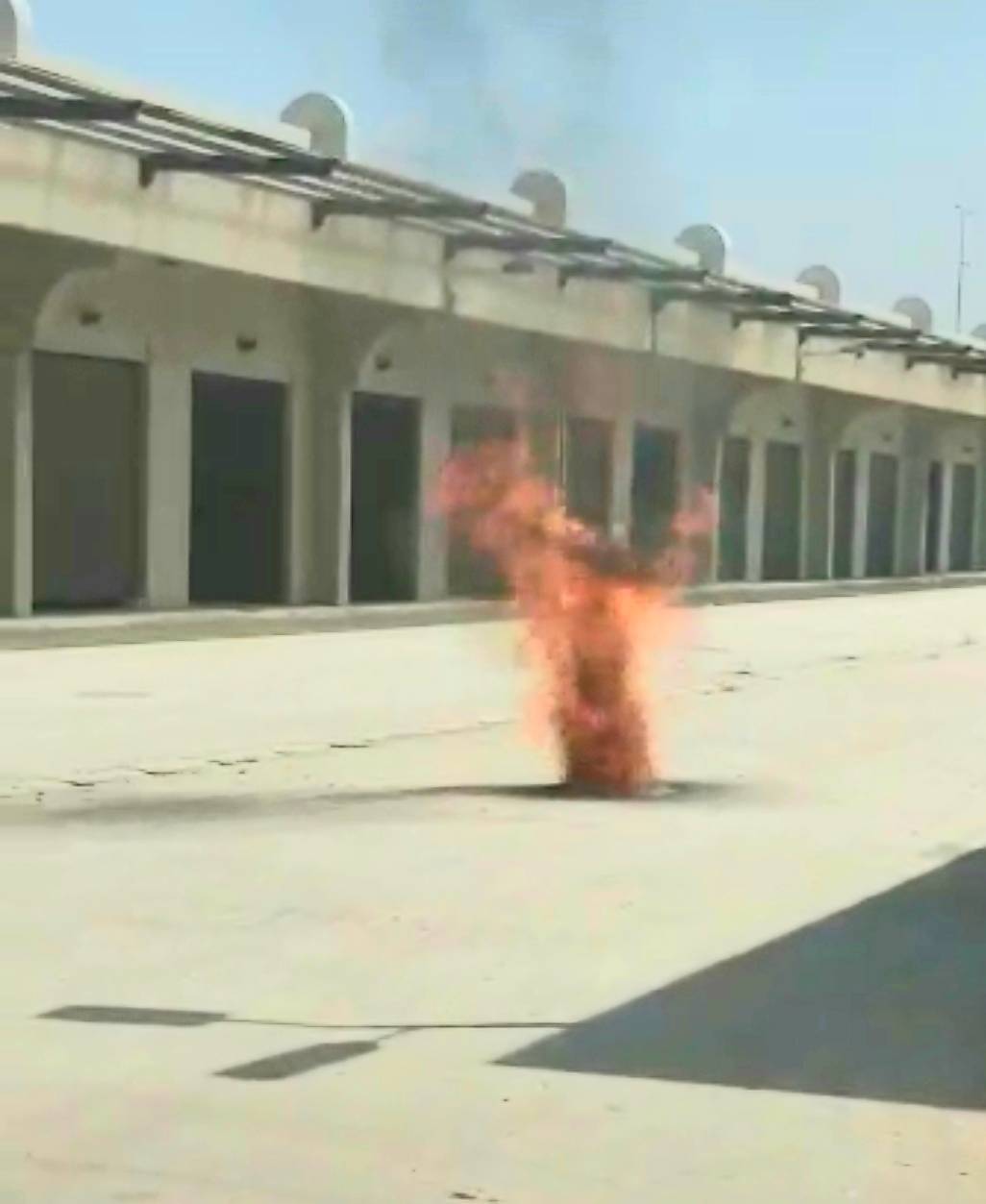 Fire brought under control in new souk in Tripoli Fire brought under control in new souk in Tripoli