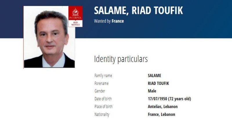 Lebanon receives Interpol red notice for BDL's Riad Salameh