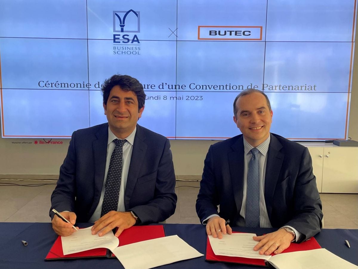 Partenariat entre le groupe BUTEC et l’ESA Business School