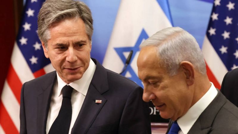 Blinken a évoqué la question de l'Etat palestinien avec Netanyahu