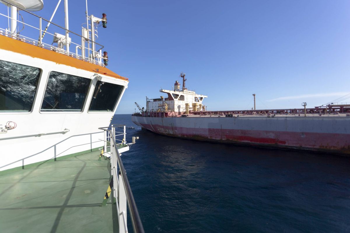 Le sauvetage du pétrolier Safer au large du Yémen, 